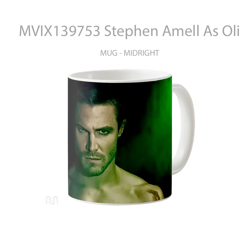 Mug Stephen Amell As Oliver Queen In Arrow Gelas Keramik Unik - All-side / Desain
