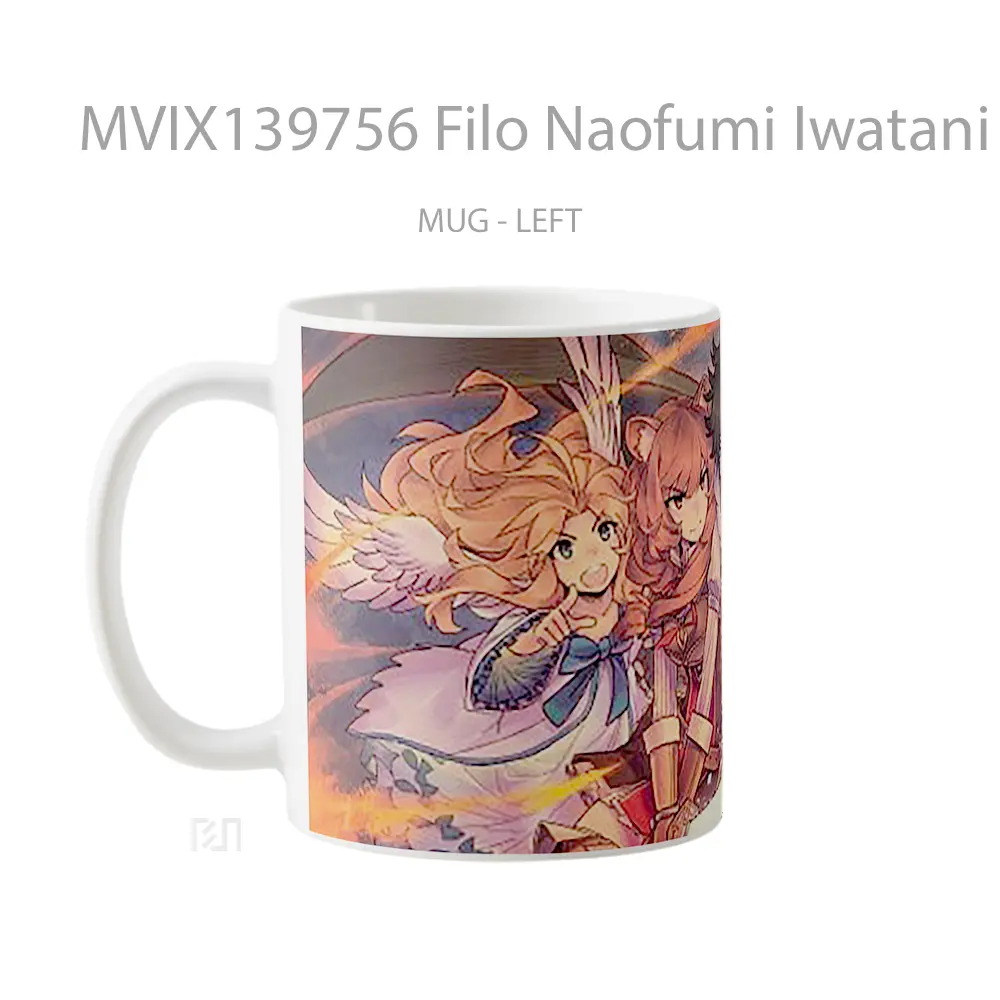 Mug Filo Naofumi Iwatani From The Rising Of The Shield Hero Gelas Keramik Unik - All-side / Desain