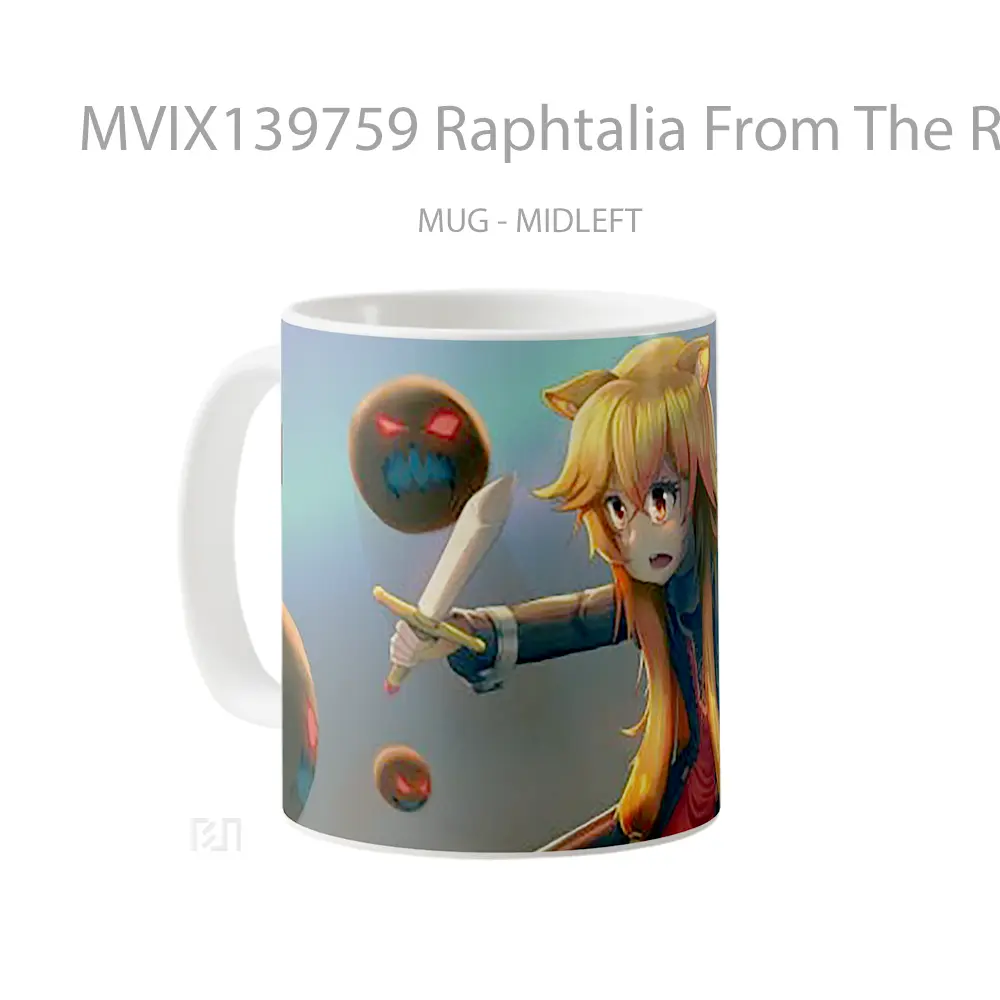 Mug Raphtalia From The Rising Of The Shield Hero Gelas Keramik Unik - All-side / Desain
