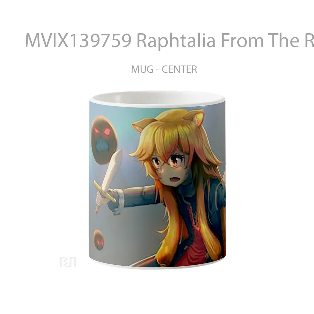 Mug Raphtalia From The Rising Of The Shield Hero Gelas Keramik Unik