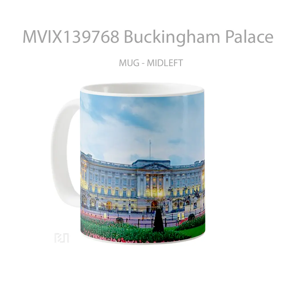 Mug Buckingham Palace Gelas Keramik Unik - All-side / Desain