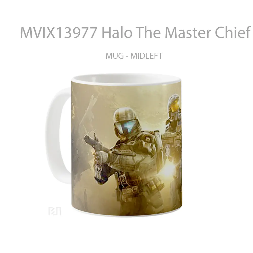 Mug Halo The Master Chief Collection Season 3 Cangkir Gamer - All-side / Desain