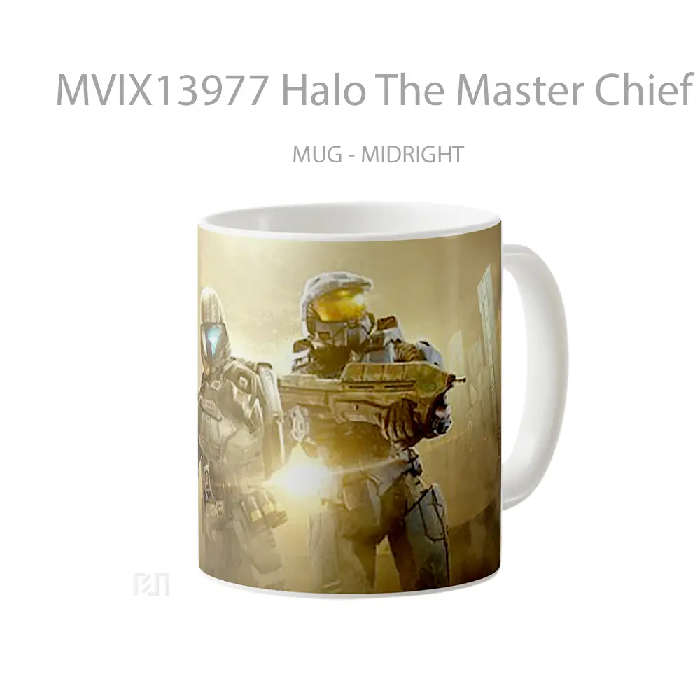 Mug Halo The Master Chief Collection Season 3 Cangkir Gamer - All-side / Desain