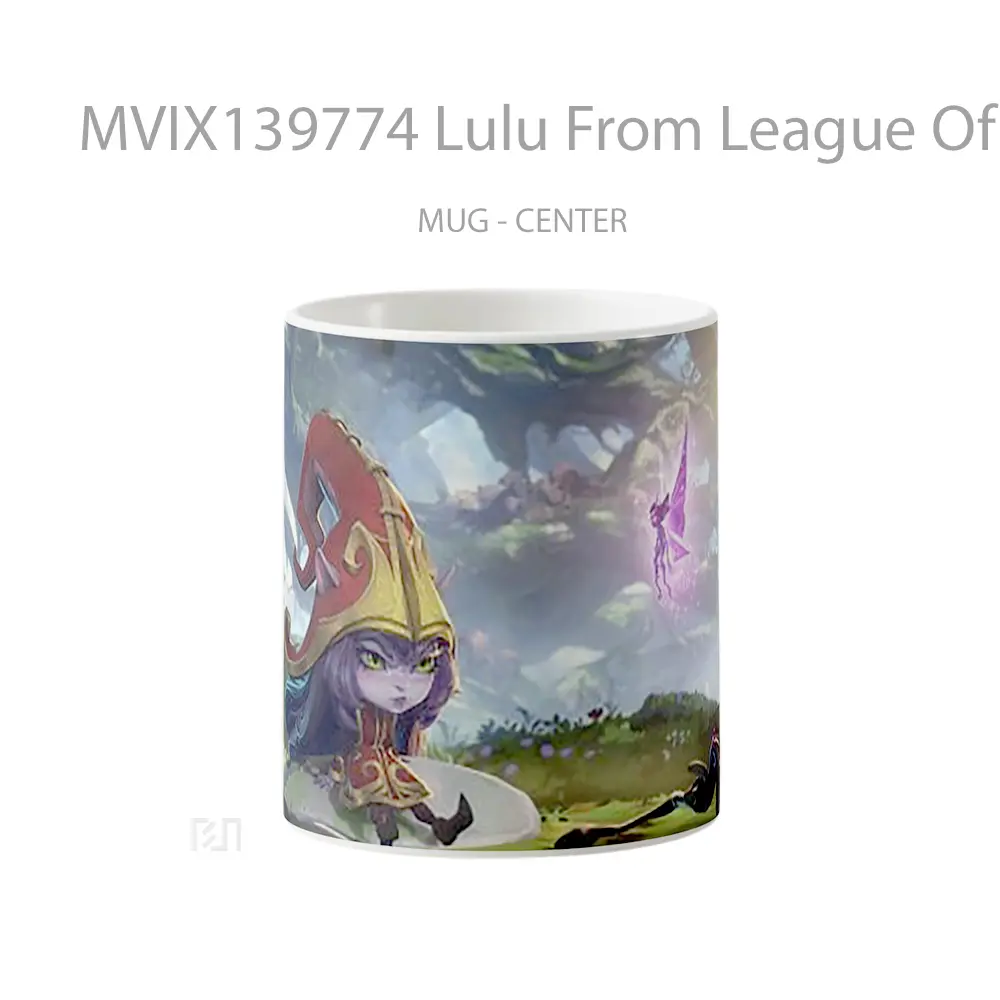 Mug Lulu From League Of Legends Cangkir Gamer