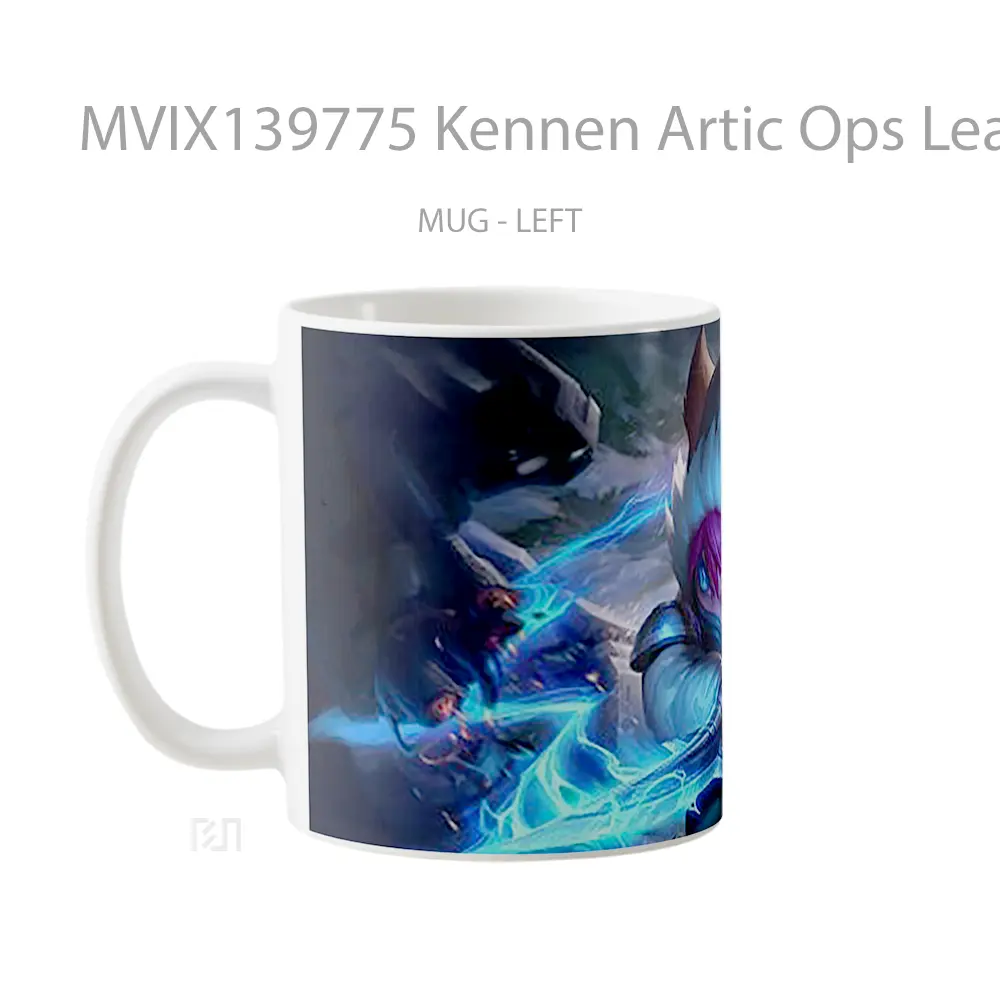 Mug Kennen Artic Ops League Of Legends Cangkir Gamer - All-side / Desain