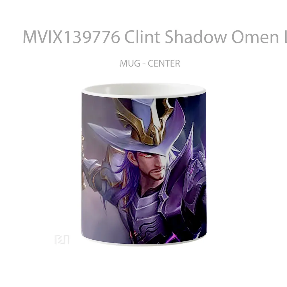 Mug Clint Shadow Omen League Of Legends Cangkir Gamer