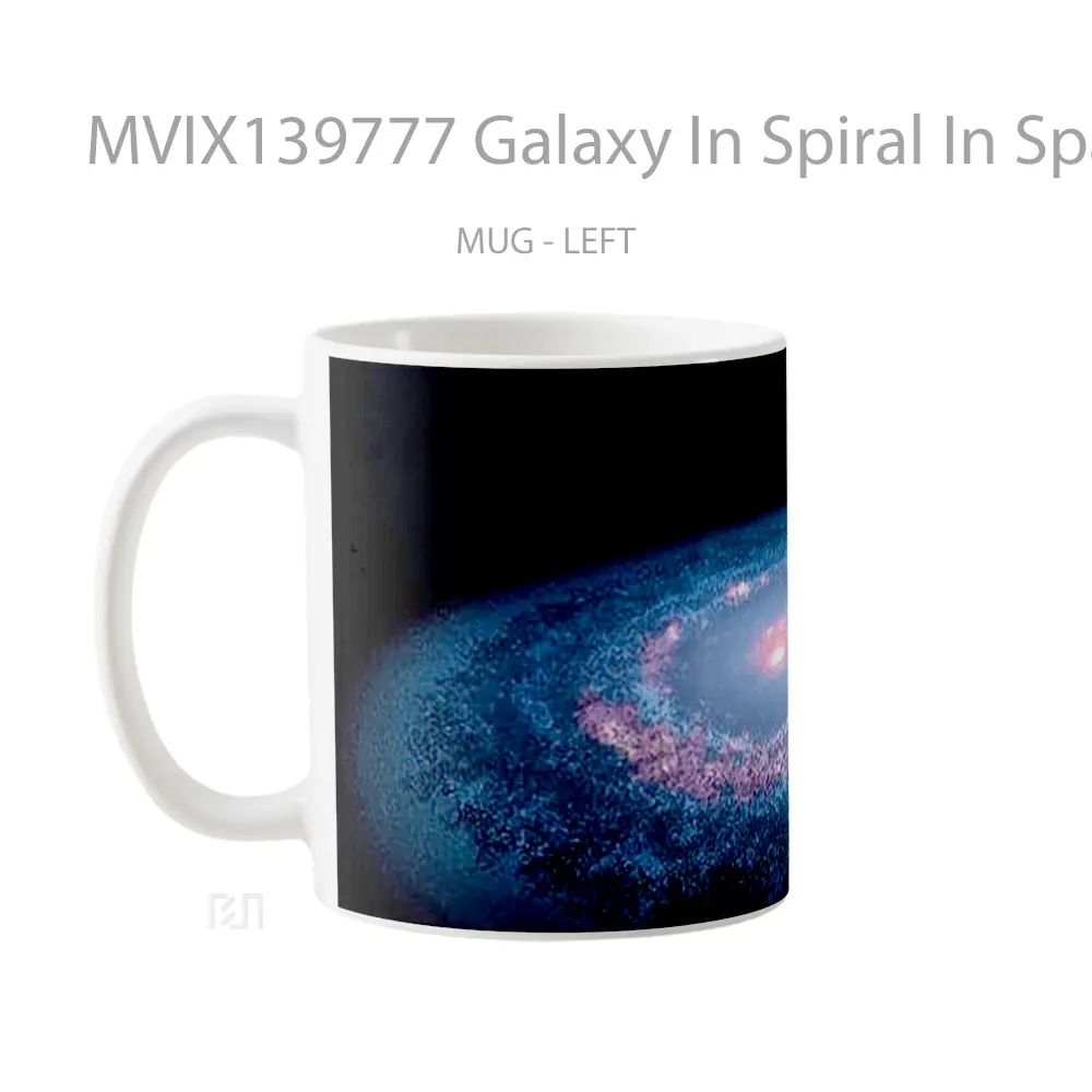 Mug Galaxy In Spiral In Space Gelas Astronomi - All-side / Desain