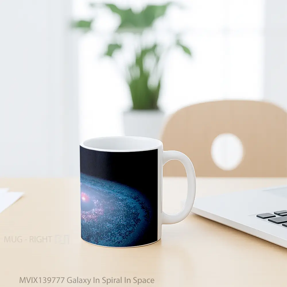 Mug Galaxy In Spiral In Space Gelas Astronomi - All-side / Desain