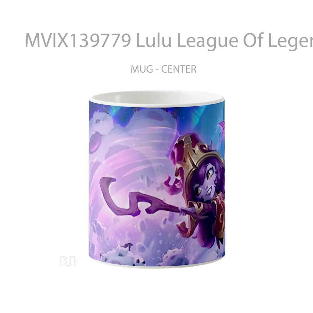 Mug Lulu League Of Legends Wild Rift Cangkir Gamer