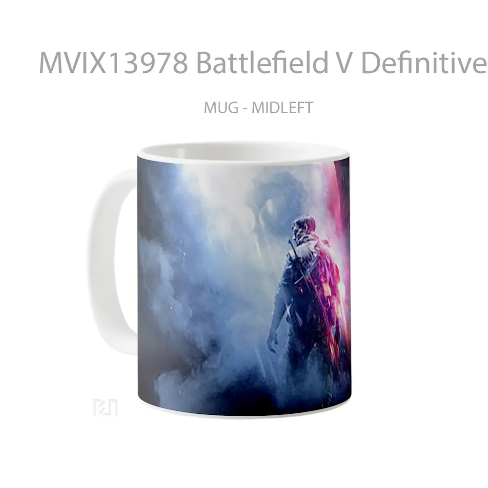 Mug Battlefield V Definitive Edition Gelas Keramik Unik - All-side / Desain