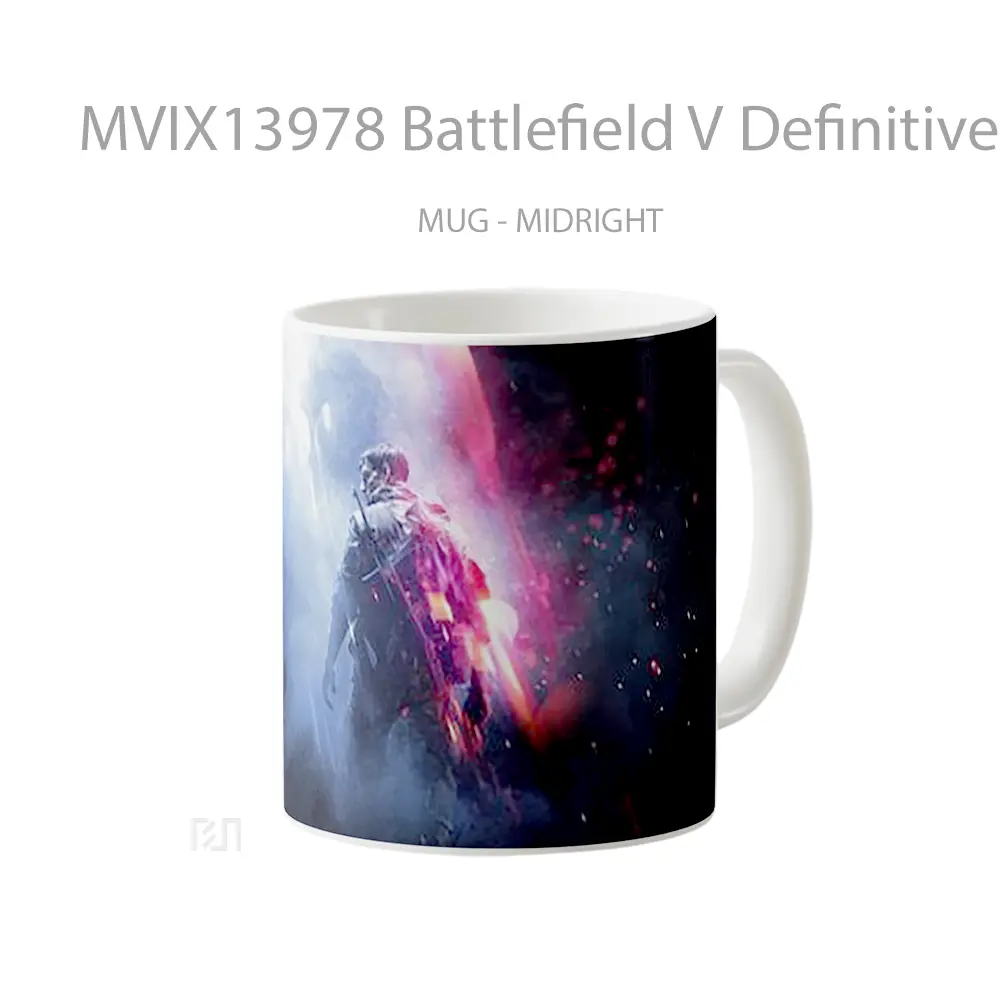 Mug Battlefield V Definitive Edition Gelas Keramik Unik - All-side / Desain