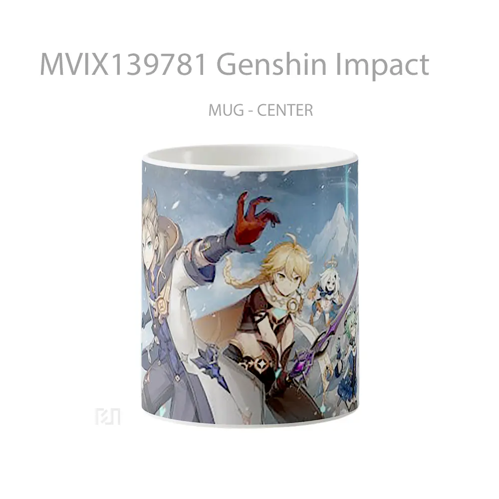 Mug Genshin Impact Cangkir Gamer