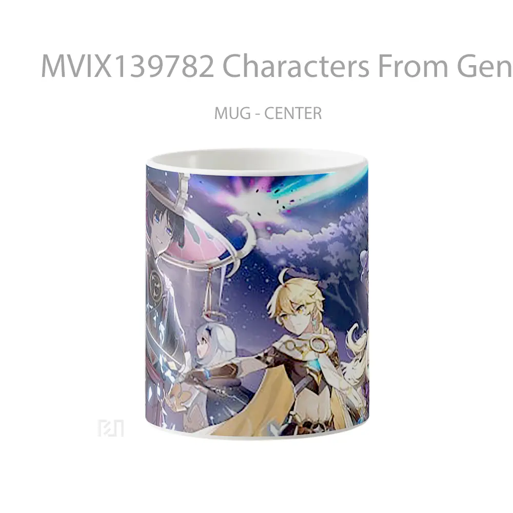 Mug Characters From Genshin Impact Cangkir Gamer