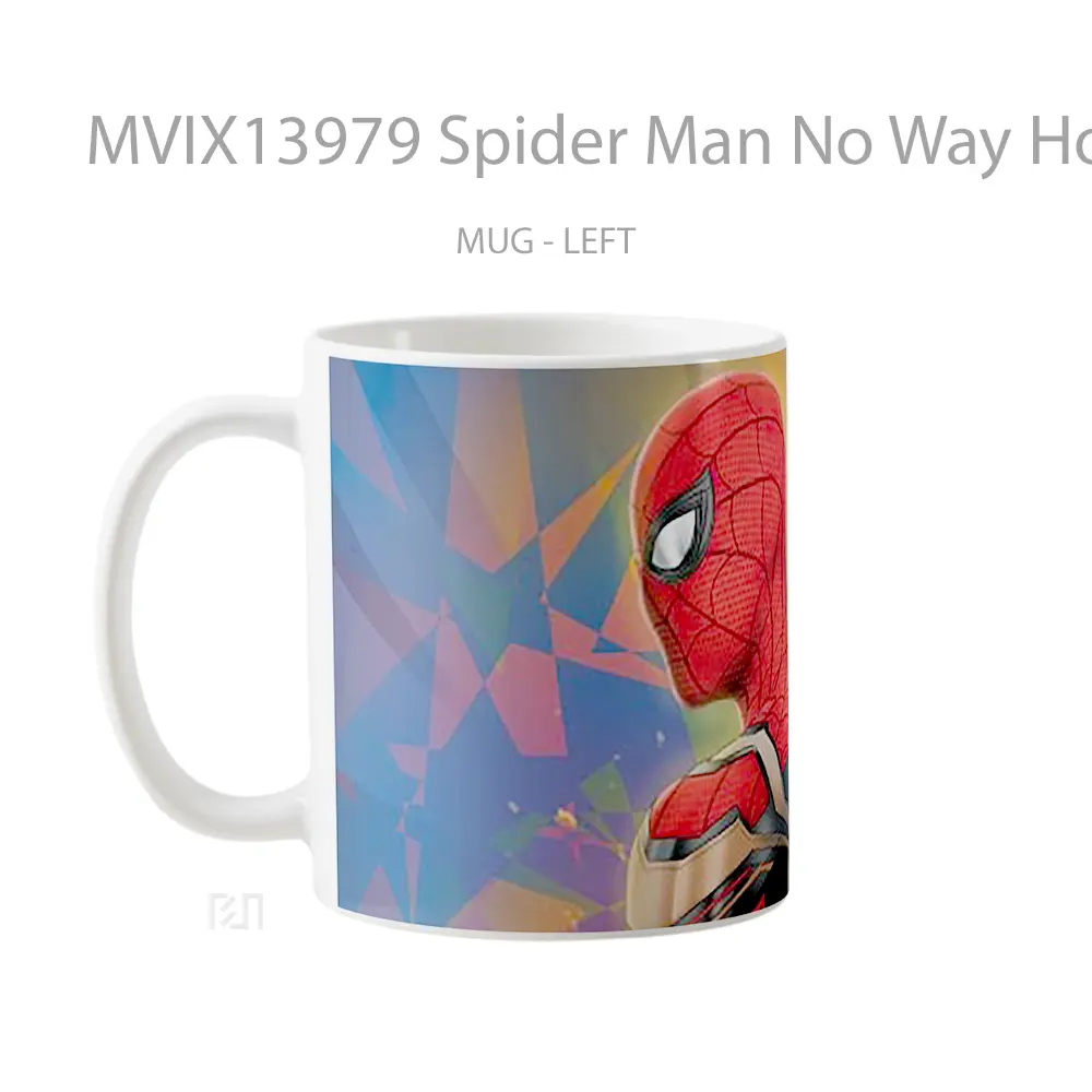 Mug Spider Man No Way Home Fanart V1 Gelas Superhero - All-side / Desain