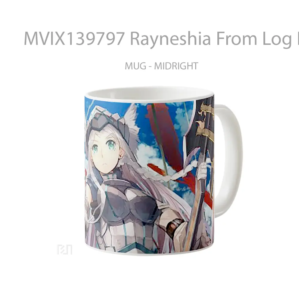 Mug Rayneshia From Log Horizon Gelas Keramik Unik - All-side / Desain