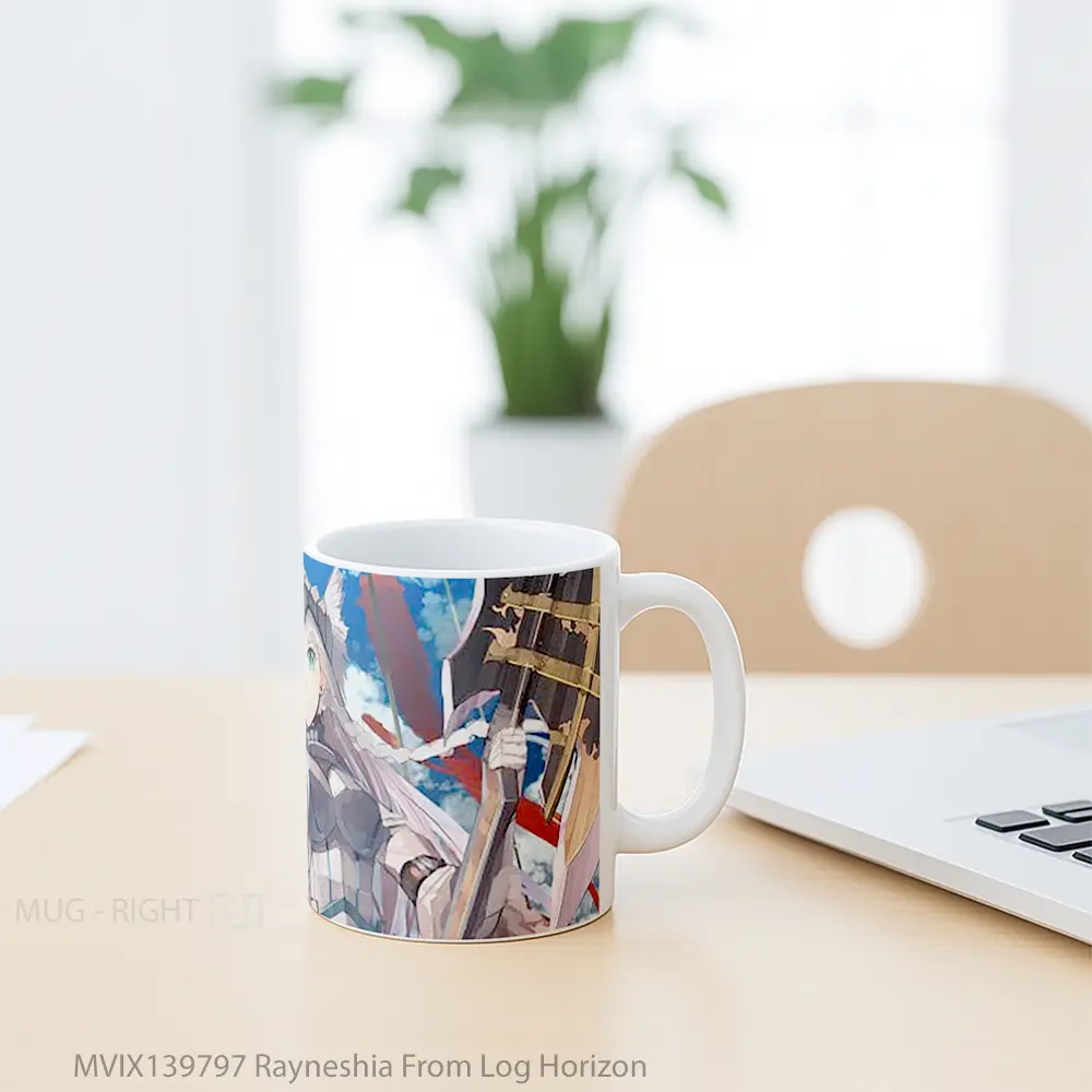 Mug Rayneshia From Log Horizon Gelas Keramik Unik - All-side / Desain