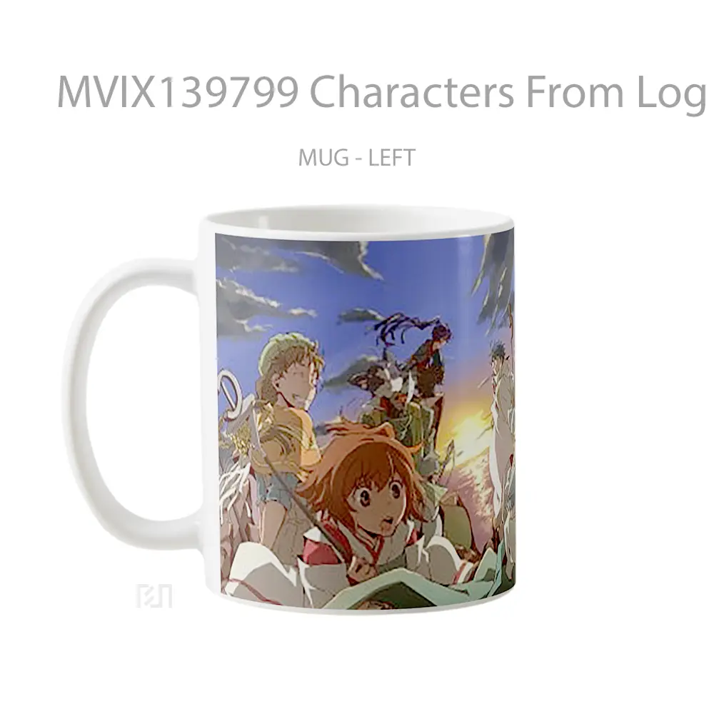 Mug Characters From Log Horizon Gelas Keramik Unik - All-side / Desain