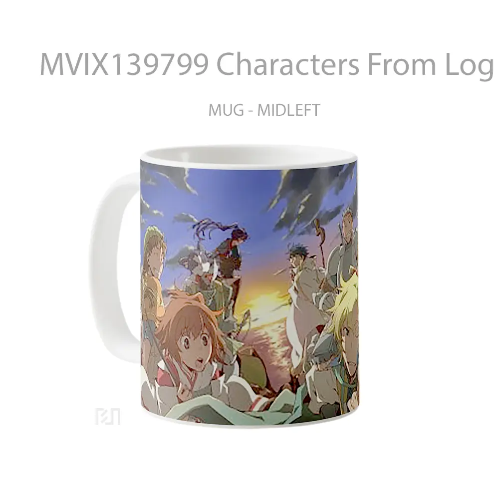 Mug Characters From Log Horizon Gelas Keramik Unik - All-side / Desain