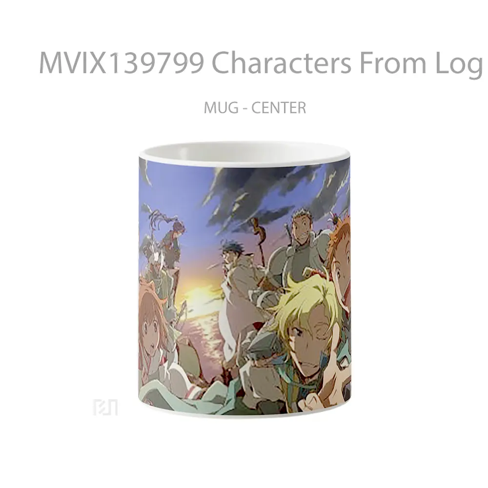 Mug Characters From Log Horizon Gelas Keramik Unik