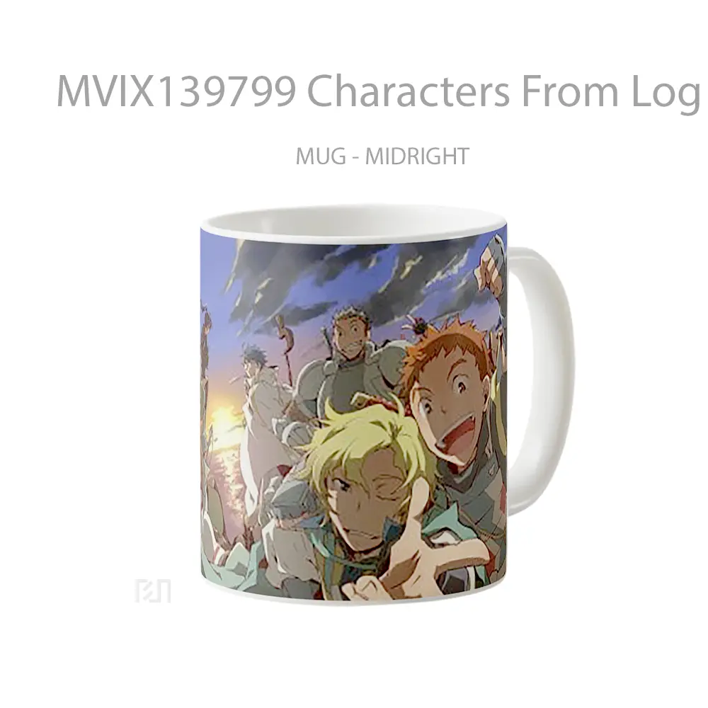 Mug Characters From Log Horizon Gelas Keramik Unik - All-side / Desain