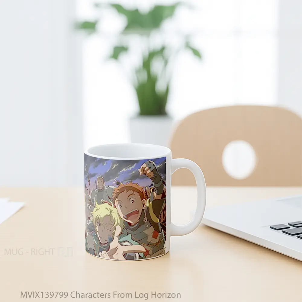 Mug Characters From Log Horizon Gelas Keramik Unik - All-side / Desain