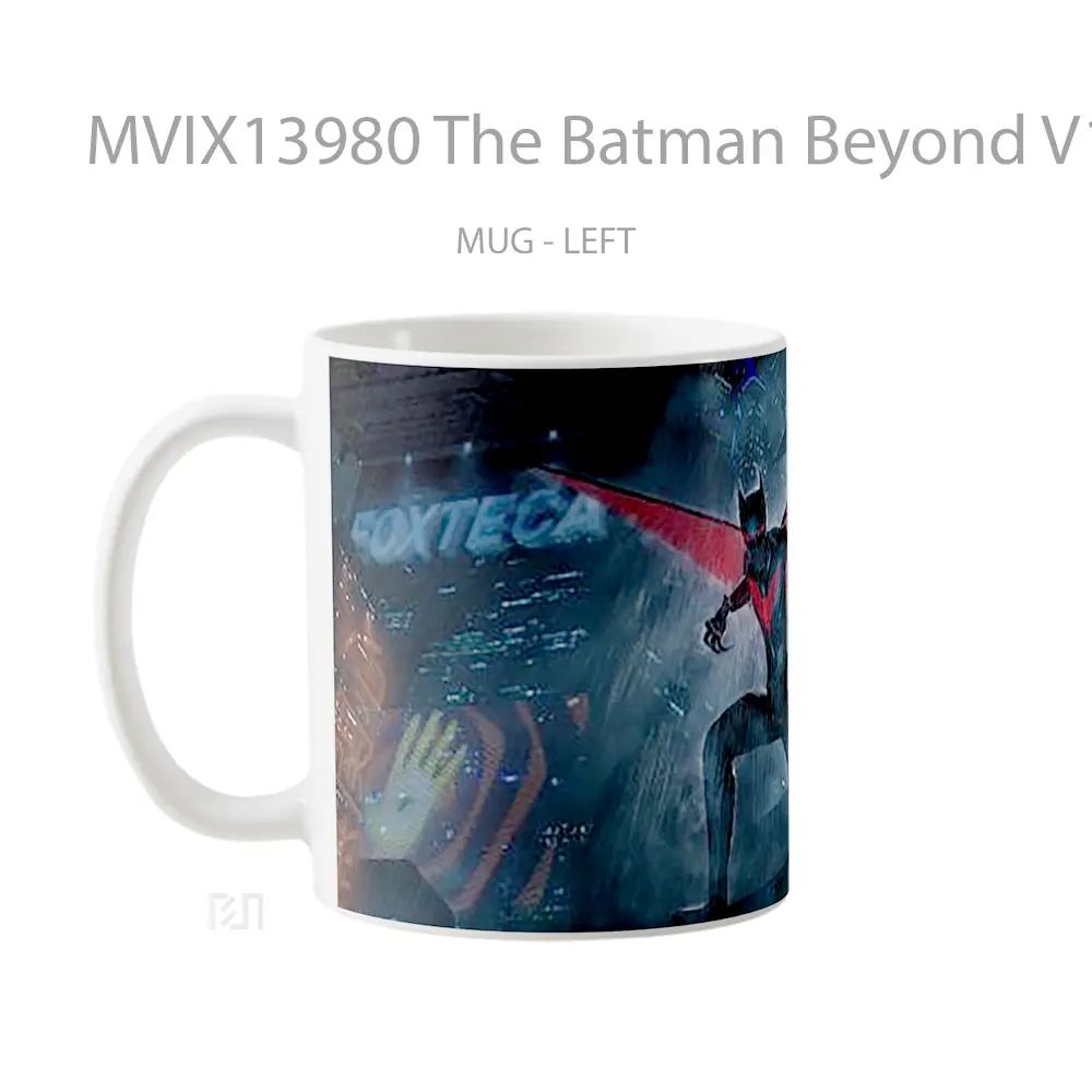 Mug The Batman Beyond V1 Gelas Superhero - All-side / Desain
