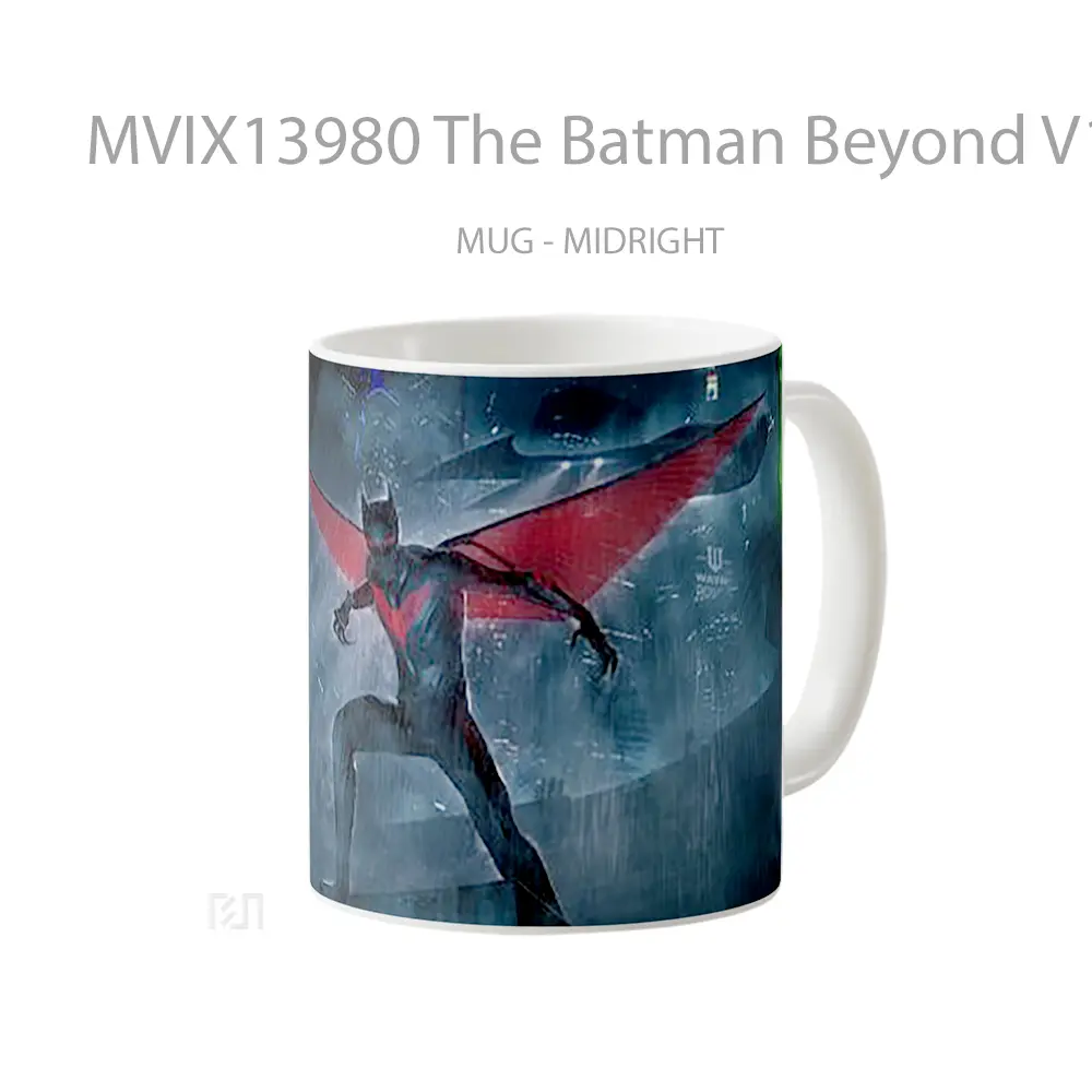 Mug The Batman Beyond V1 Gelas Superhero - All-side / Desain
