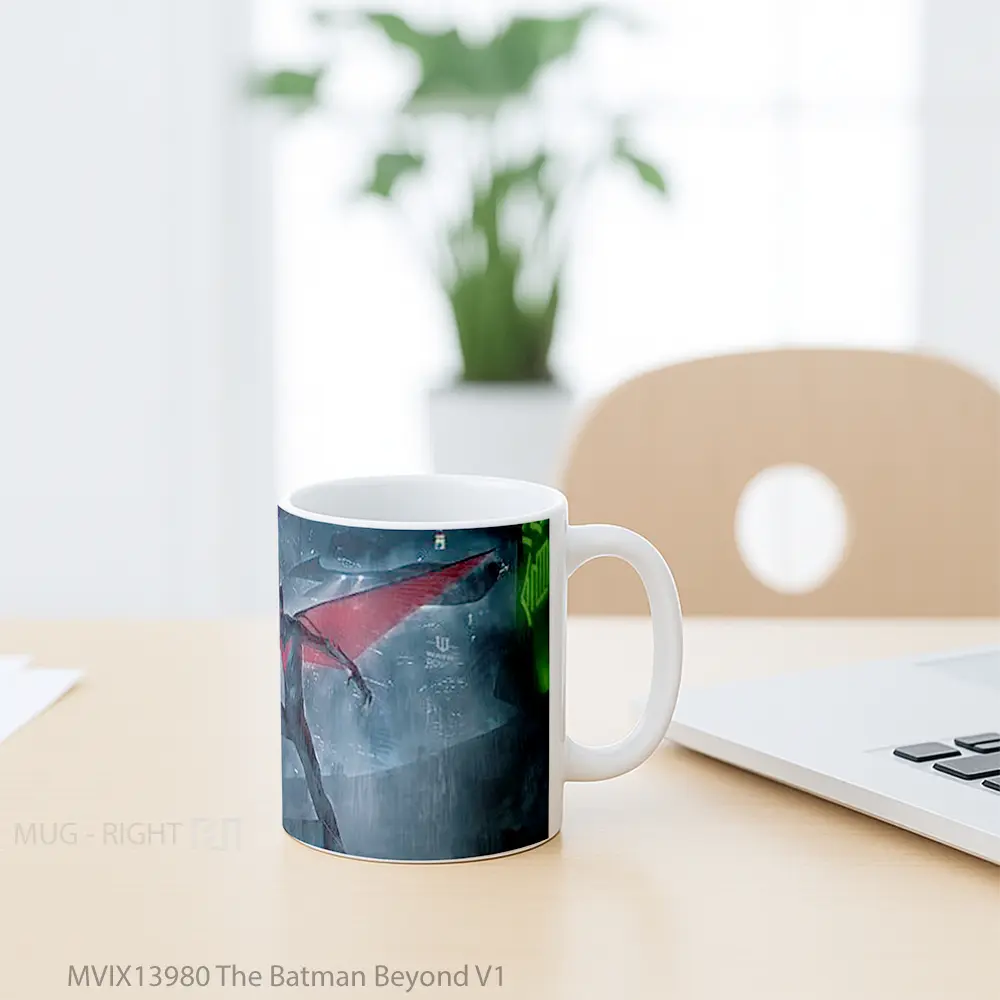 Mug The Batman Beyond V1 Gelas Superhero - All-side / Desain