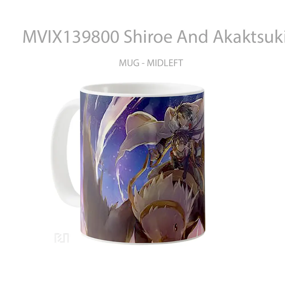 Mug Shiroe And Akaktsuki In A Griffin Log Horizon Gelas Fantasi - All-side / Desain