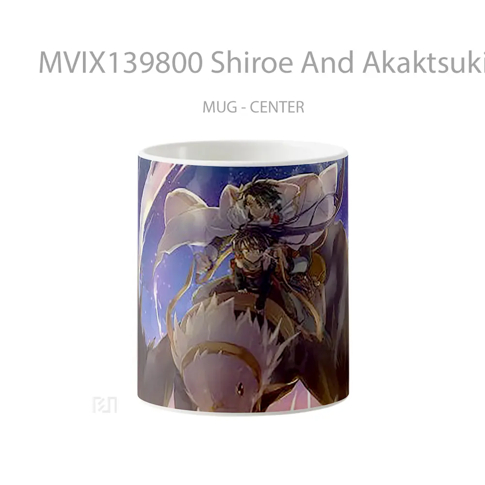 Mug Shiroe And Akaktsuki In A Griffin Log Horizon Gelas Fantasi