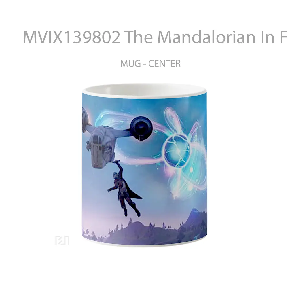 Mug The Mandalorian In Fortnite Gelas Star Wars