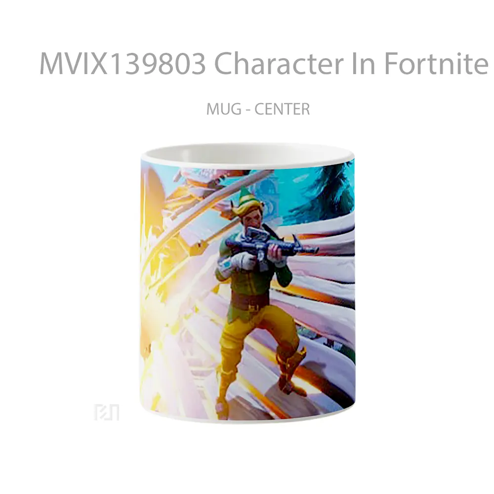 Mug Character In Fortnite Battle Royale Cangkir Gamer