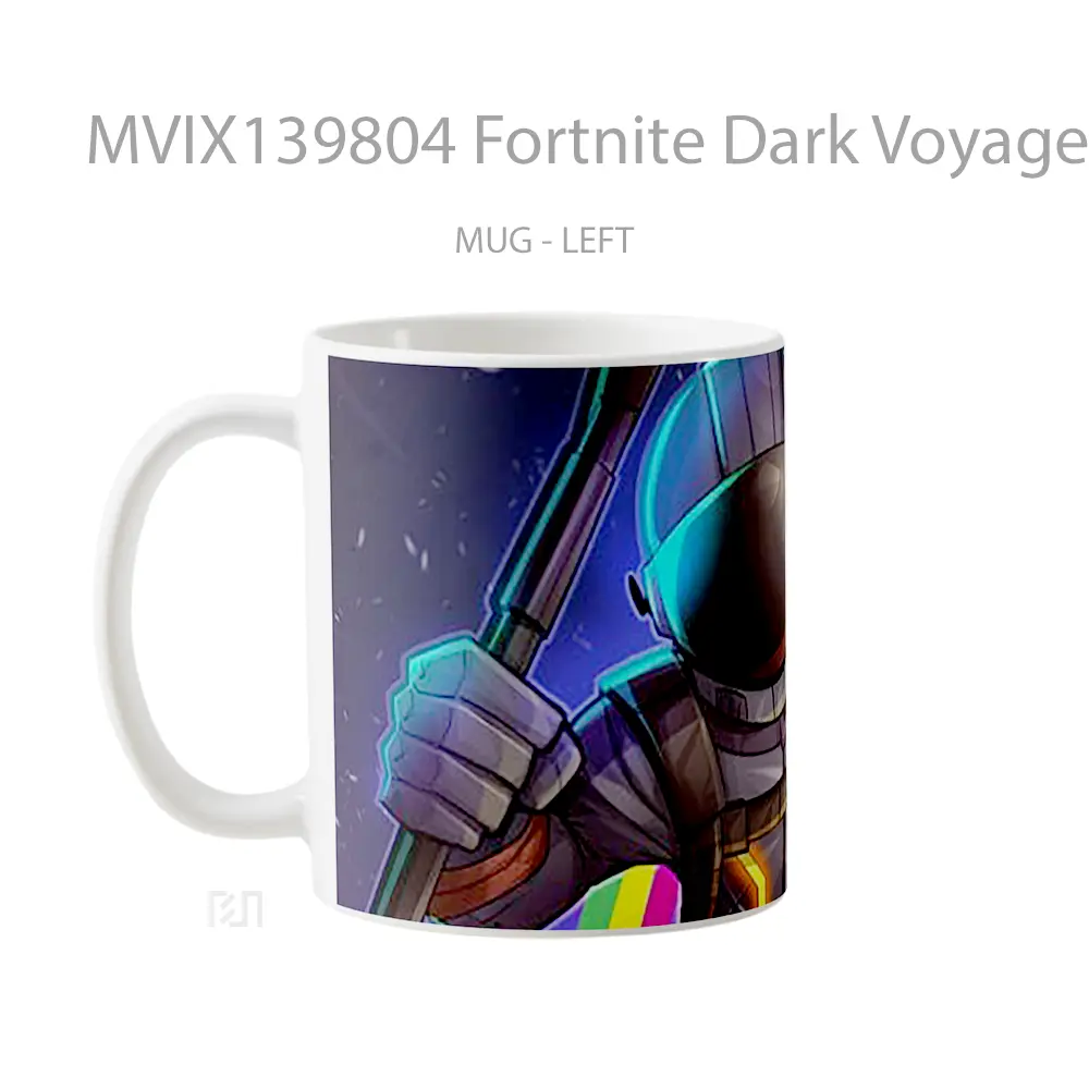 Mug Fortnite Dark Voyager Fanart Cangkir Gamer - All-side / Desain