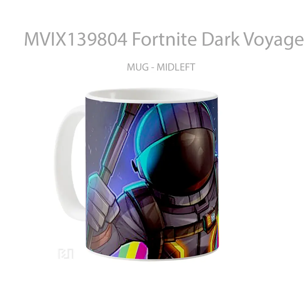 Mug Fortnite Dark Voyager Fanart Cangkir Gamer - All-side / Desain
