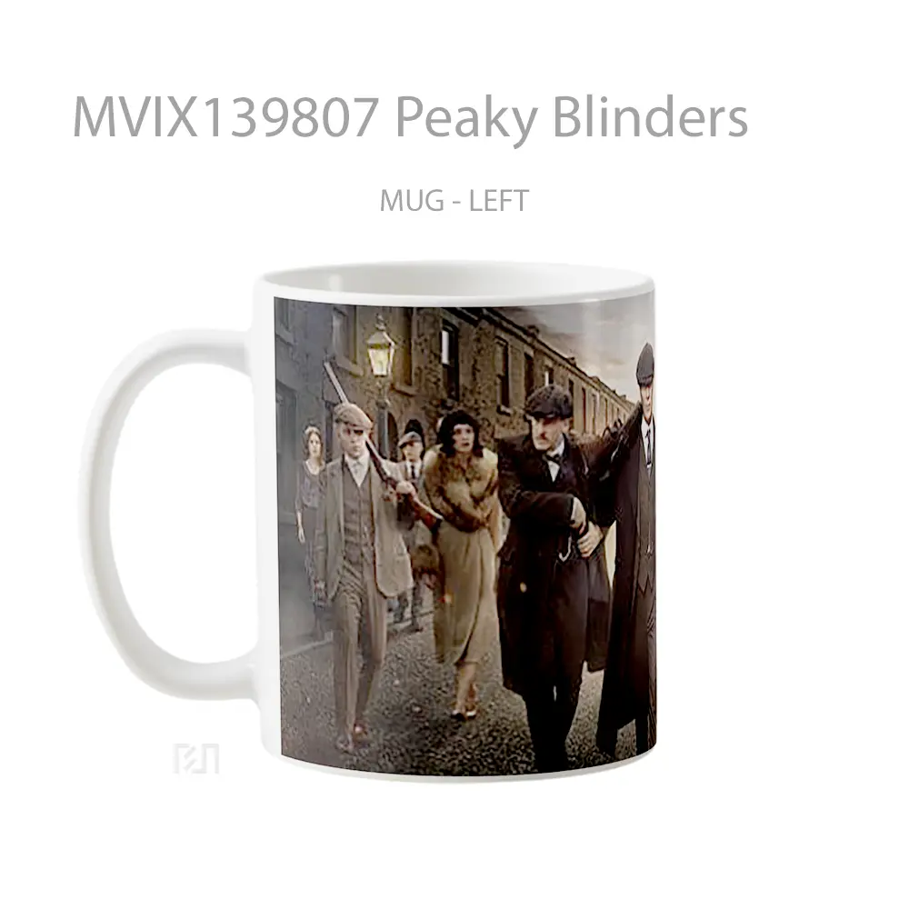 Mug Peaky Blinders Gelas Keramik Unik - All-side / Desain
