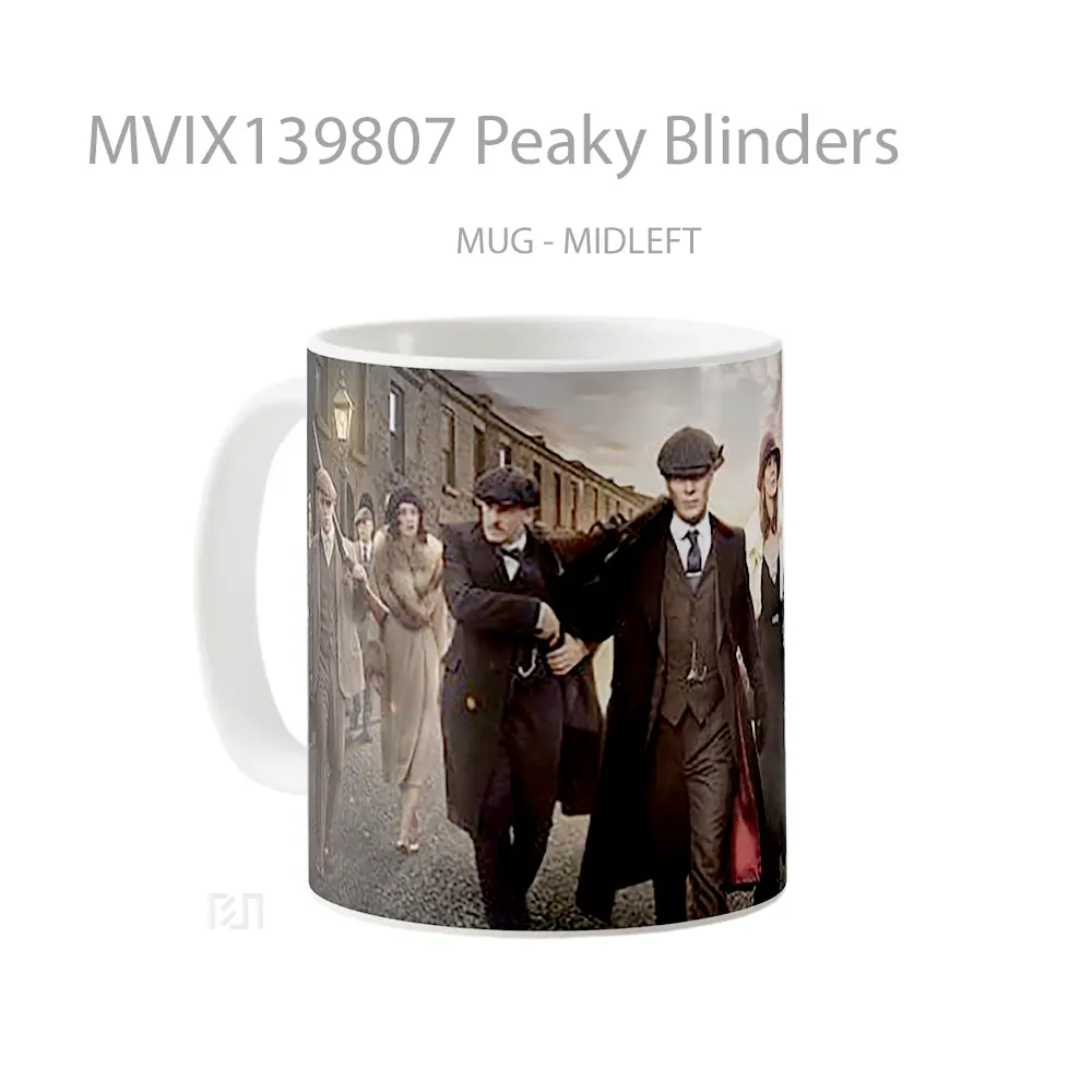 Mug Peaky Blinders Gelas Keramik Unik - All-side / Desain
