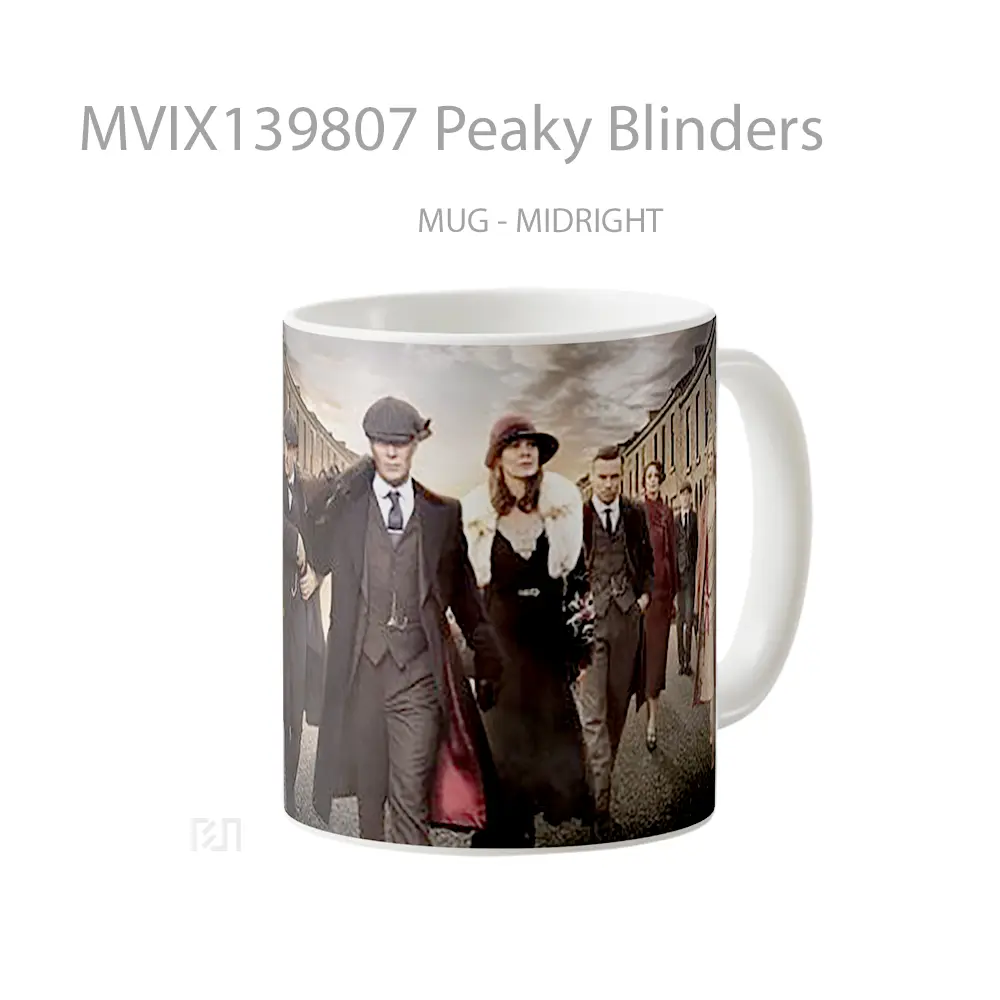 Mug Peaky Blinders Gelas Keramik Unik - All-side / Desain