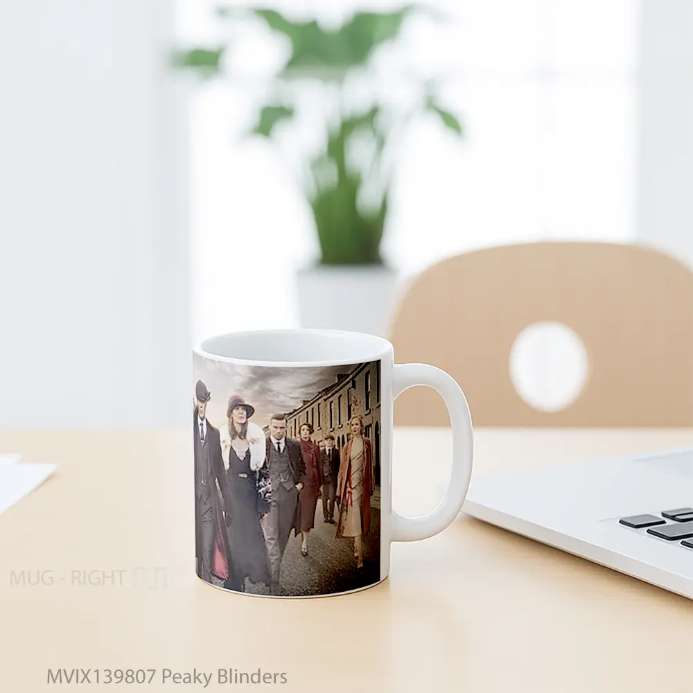 Mug Peaky Blinders Gelas Keramik Unik - All-side / Desain
