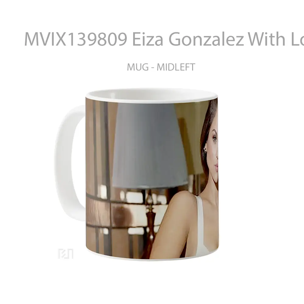 Mug Eiza Gonzalez With Long Hair Gelas Selebriti - All-side / Desain