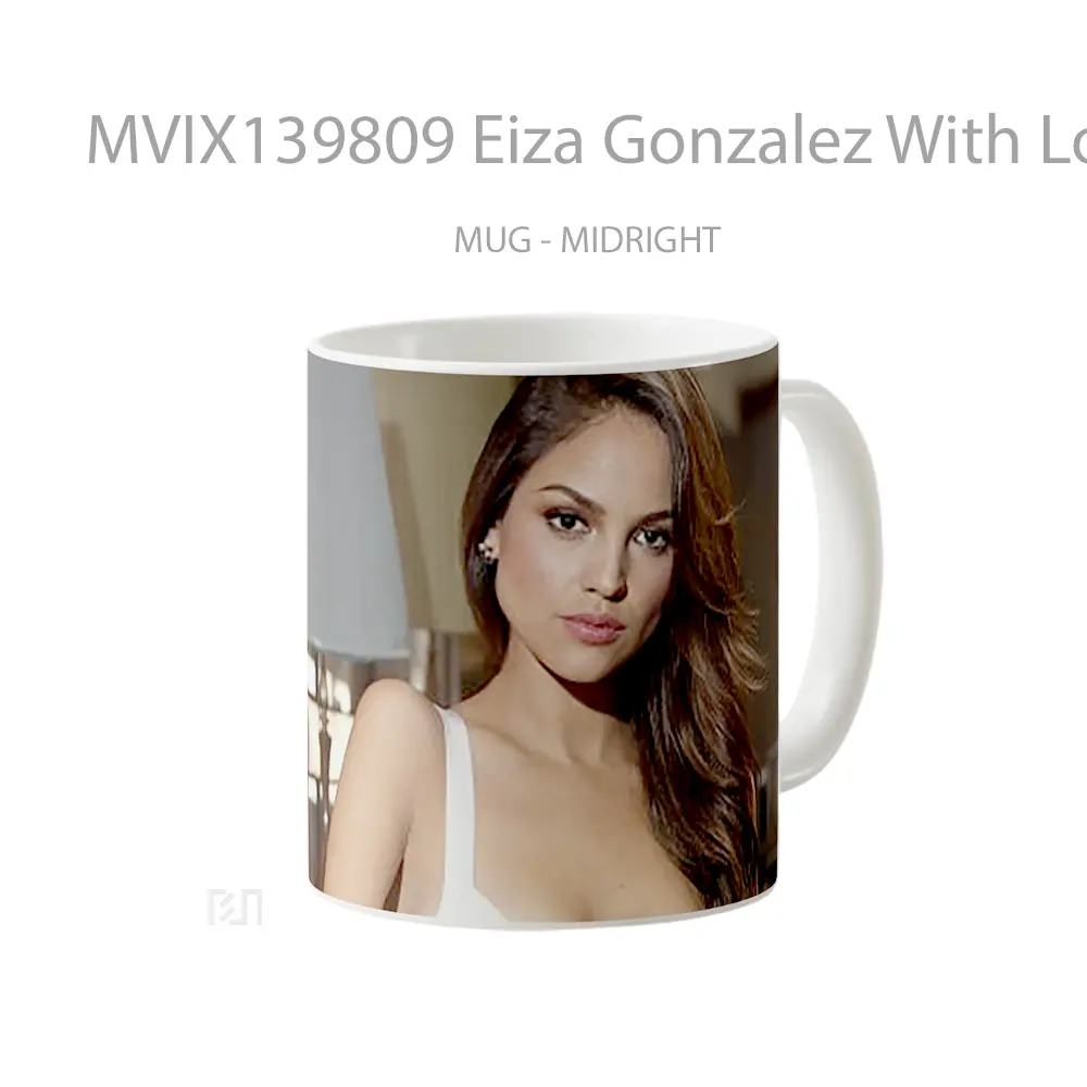 Mug Eiza Gonzalez With Long Hair Gelas Selebriti - All-side / Desain