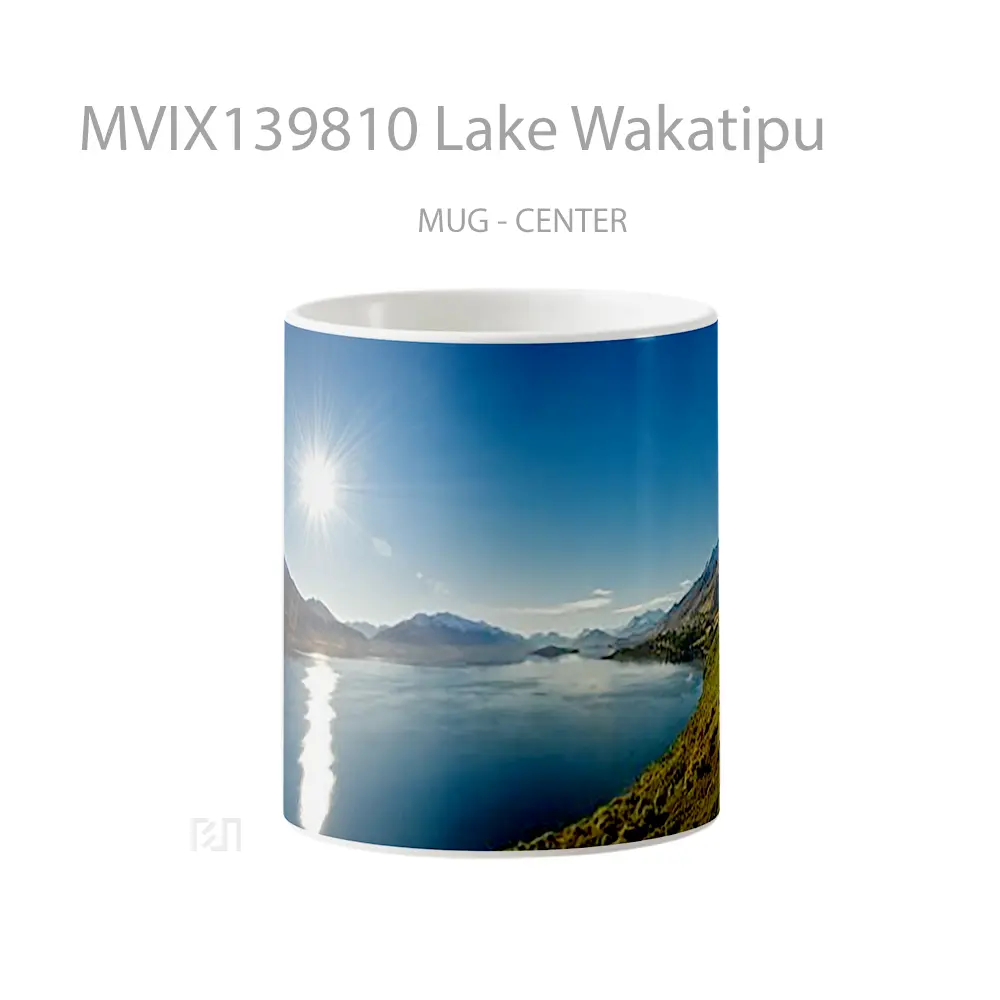 Mug Lake Wakatipu Gelas Pemandangan Alam