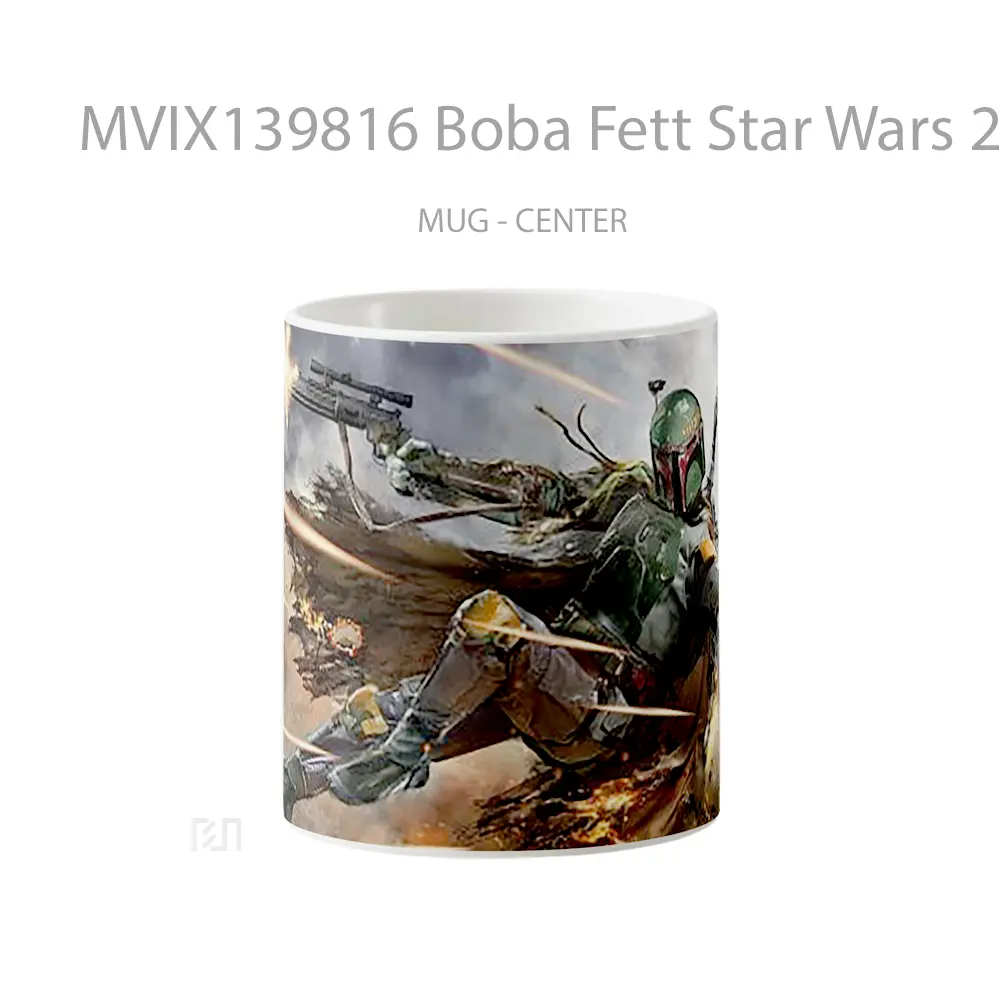 Mug Boba Fett Star Wars 2021 Gelas Star Wars