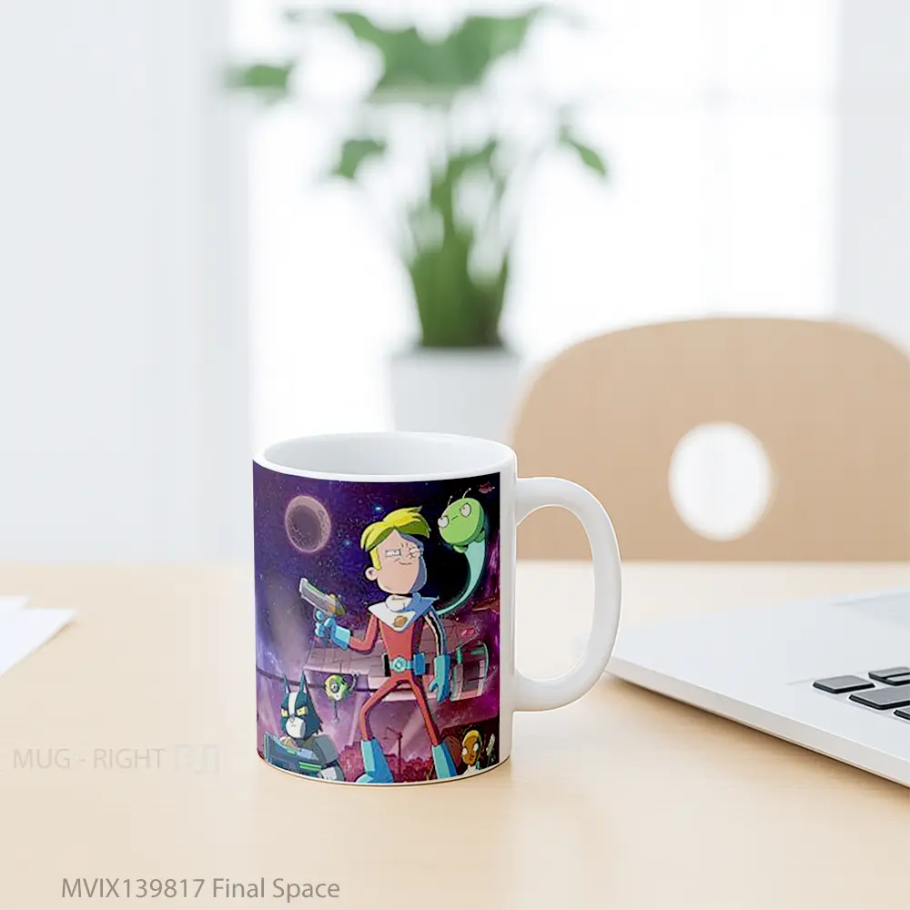Mug Final Space Gelas Astronomi - All-side / Desain