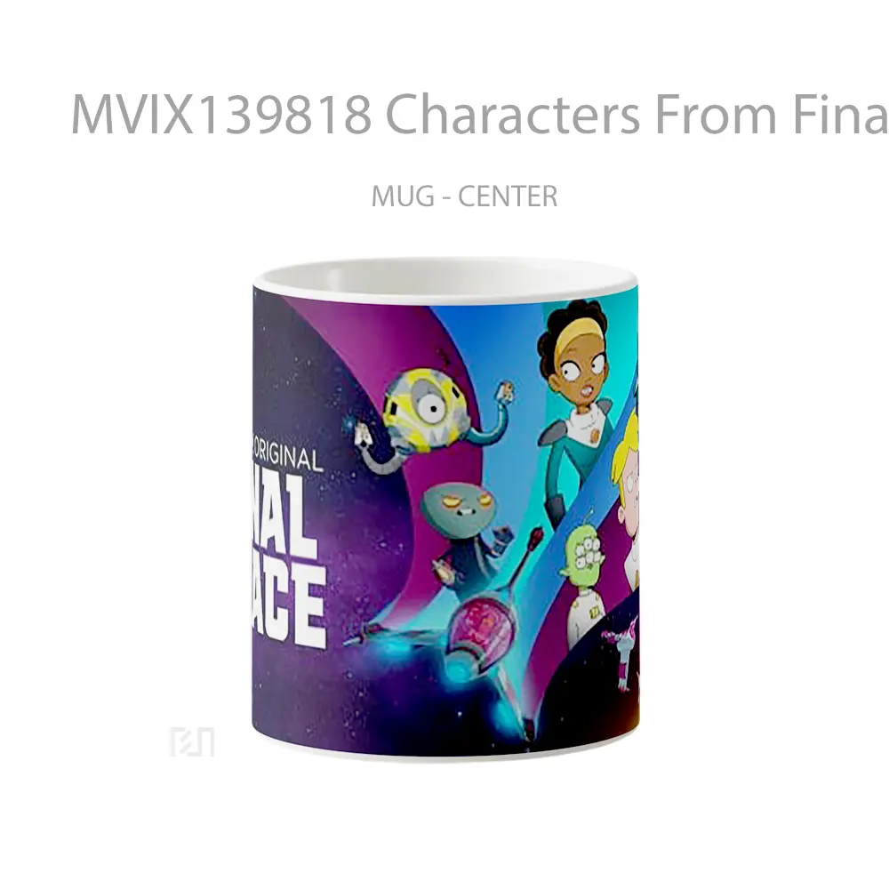 Mug Characters From Final Space Gelas Astronomi