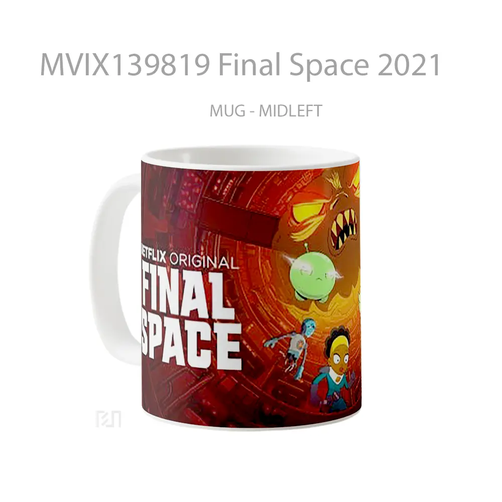 Mug Final Space 2021 Gelas Astronomi - All-side / Desain