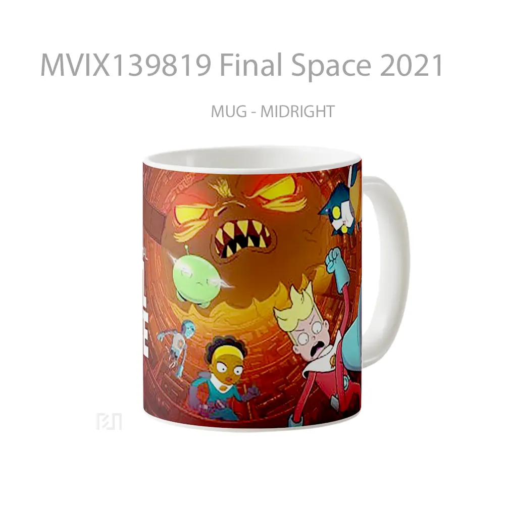 Mug Final Space 2021 Gelas Astronomi - All-side / Desain