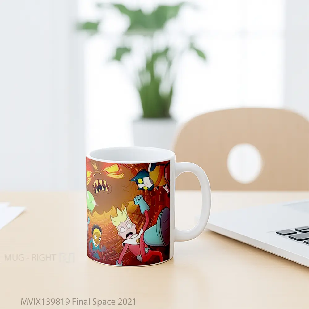 Mug Final Space 2021 Gelas Astronomi - All-side / Desain