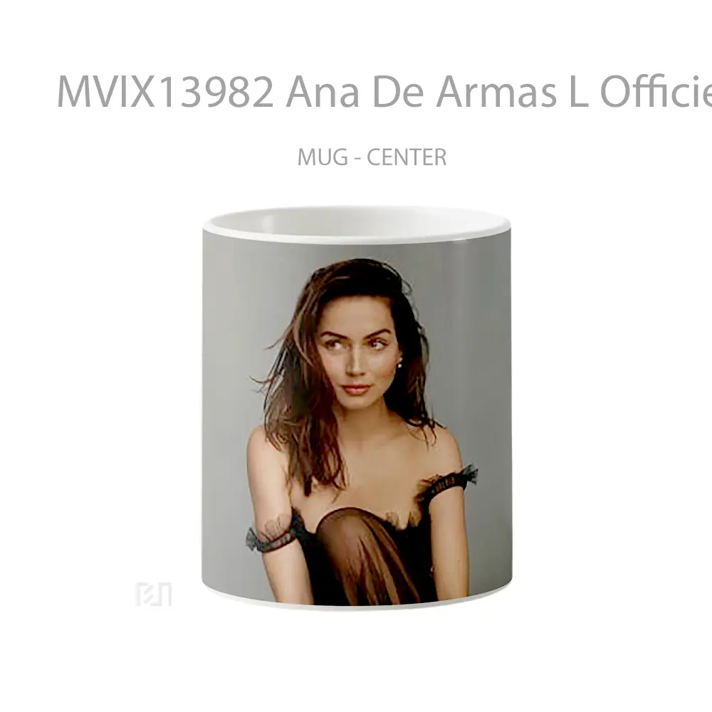 Mug Ana De Armas L Officiel Usa Gelas Keramik Unik