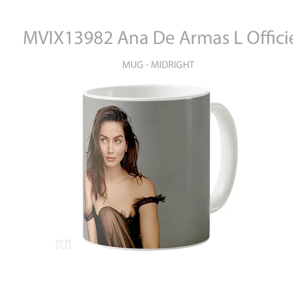 Mug Ana De Armas L Officiel Usa Gelas Keramik Unik - All-side / Desain