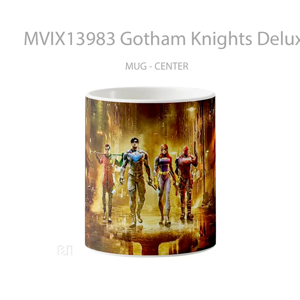 Mug Gotham Knights Deluxe Edition Gelas Fantasi